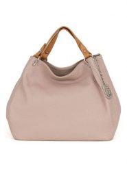 Lucca Baldi Skórzana torebka "Sassari" w kolorze beżowym - 33 x 28 x 16 cm rozmiar: onesize. Brązowe torebki klasyczne damskie Lucca Baldi, z materiału, przez ramię, bez dodatków. Za 347.99 zł.