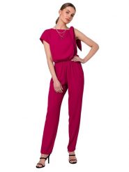 Stylove Kombinezon w kolorze różowym rozmiar: M. Różowe kombinezony damskie Stylove, m, bez wzorów, bez kołnierzyka, bez ramiączek. Za 263.53 zł.