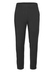 MOSS COPENHAGEN Spodnie "Ellyn" w kolorze czarnym rozmiar: XL. Czarne spodnie materiałowe damskie Moss Copenhagen, bez wzorów, z bawełny. Za 123.53 zł.