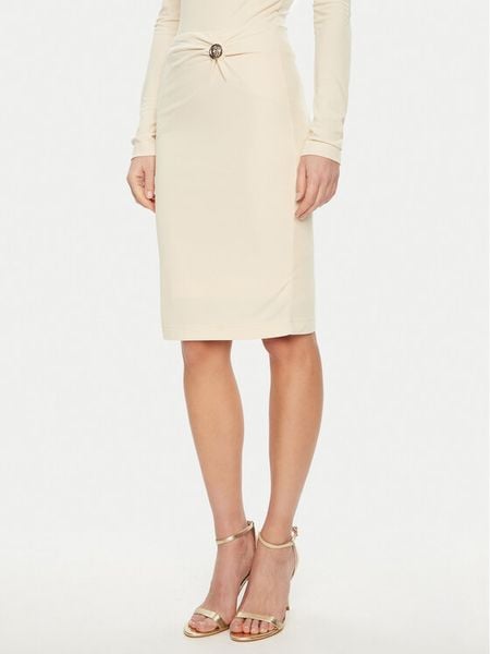 Guess Spódnica midi W5RD53 KAQL2 Beżowy Regular Fit. Brązowe spódnice damskie Guess, xs, z aplikacjami, z syntetyku, midi. Za 169.99 zł.