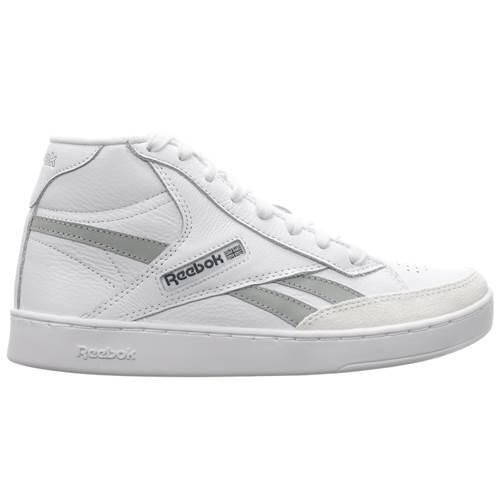 Buty do chodzenia damskie Reebok Club C Form Hi. Białe obuwie sportowe damskie Reebok, z materiału, bez zapięcia, trekkingowe, Reebok Club. Za 273.00 zł.