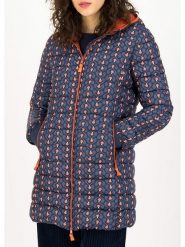 Blutsgeschwister Parka w kolorze granatowym rozmiar: XS. Niebieskie parki damskie Blutsgeschwister, xs, bez kaptura. Za 285.49 zł.