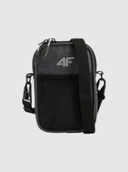 4F Saszetka - szara Uniwersalny. Szare nerki i saszetki damskie 4F, bez wzorów, z materiału. Za 69.99 zł.