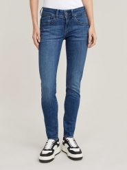 G-Star Dżinsy - Skinny fit - w kolorze niebieskim rozmiar: W30/L30. Niebieskie jeansy damskie G-Star. Za 226.10 zł.