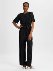 Nümph Kombinezon - Nucassy Kobiety czarny, XXL. Czarne kombinezony damskie Nümph, xxl, bez wzorów, eleganckie, bez kołnierzyka, bez ramiączek. Za 229.95 zł.