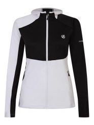 Dare 2b Kurtka sportowa "Convey II" w kolorze czarno-białym rozmiar: 44. Białe kurtki sportowe damskie Dare 2b, bez wzorów, z materiału, bez kaptura. Za 104.39 zł.