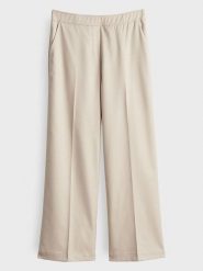 Someday Spodnie "Cevil" w kolorze beżowym rozmiar: 36. Brązowe spodnie materiałowe damskie someday., bez wzorów, z materiału. Za 195.99 zł.