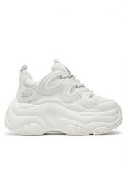 Buffalo Sneakersy Prowler One BN16361851 Biały. Białe obuwie sportowe damskie Buffalo, z materiału, bez zapięcia. Za 439.99 zł.