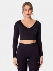 Carpatree Koszulka sportowa "Eris" w kolorze czarnym rozmiar: M. Czarne koszulki sportowe damskie Carpatree, m, bez wzorów, bez ramiączek, outdoorowe. Za 106.38 zł.