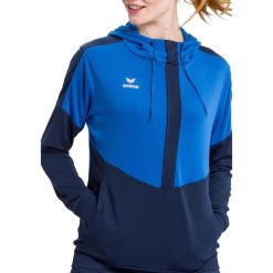 Damska bluza z kapturem Erima Squad. Czarne bluzy damskie Erima, l, bez wzorów, z kapturem. W wyprzedaży za 114.50 zł.