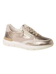 HASSIA Skórzane sneakersy "Bordeaux" w kolorze złotym rozmiar: 39. Czerwone obuwie sportowe damskie HASSIA, bez zapięcia. Za 404.99 zł.