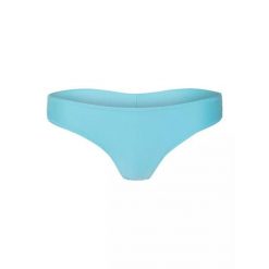 Dół od bikini Volcom Semplicemente Solid. Niebieskie bikini Volcom, bez wzorów, z elastanu. W wyprzedaży za 73.00 zł.