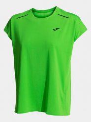 Joma Koszulka funkcyjna w kolorze zielonym rozmiar: L. Zielone koszulki damskie Joma, l, bez wzorów, bez kołnierzyka, bez ramiączek. Za 83.42 zł.