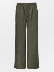 Becksöndergaard Spodnie przeciwdeszczowe "Solid Maggie" w kolorze khaki rozmiar: S. Brązowe spodnie dresowe damskie Becksöndergaard, s, bez wzorów, outdoorowe. Za 151.95 zł.