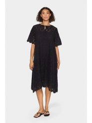 SAINT TROPEZ Sukienka w kolorze granatowym rozmiar: XS. Niebieskie sukienki damskie Saint Tropez, bez wzorów, z koronki, bez ramiączek. Za 130.99 zł.