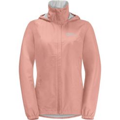 Kurtka trekkingowa damska Jack Wolfskin 11112022919. Czerwone kurtki damskie Jack Wolfskin, l, bez wzorów, z syntetyku, z kapturem. Za 583.00 zł.