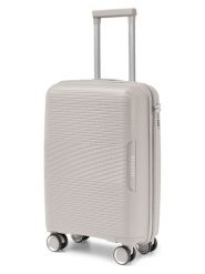 Puccini Walizka "Yoko" w kolorze kremowym - 36 x 55 x 26 cm rozmiar: onesize. Brązowe walizki Puccini, bez wzorów, z materiału. Za 226.77 zł.