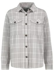 Eight2Nine Koszula w kolorze szaro-białym rozmiar: L. Szare koszule damskie Eight2Nine, l, bez wzorów, z bawełny, bez kołnierzyka, bez ramiączek. Za 86.99 zł.