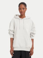 Adidas Bluza Essentials KT4722 Szary jasny Oversize. Szare bluzy damskie Adidas, m, bez wzorów, z bawełny, bez kaptura. Za 259.99 zł.