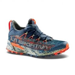 Buty do biegania damskie La Sportiva La Tempesta Gtx. Niebieskie obuwie sportowe damskie La Sportiva, z materiału, bez zapięcia, do biegania. Za 829.75 zł.