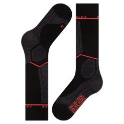 Podkolanówki damskie Falke SK Energizing Wool. Brązowe skarpetki damskie Falke, bez wzorów, z elastanu. Za 267.00 zł.