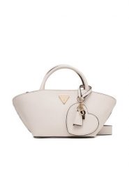 Guess Torebka Bolena Mini HWZG92 07760 Écru. Torebki klasyczne damskie Guess, ze skóry, bez dodatków. Za 469.99 zł.
