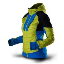 Kurtka Trimm MAROLA. Niebieskie kurtki damskie TRIMM, na zimę, bez wzorów, bez kaptura. W wyprzedaży za 315.00 zł.