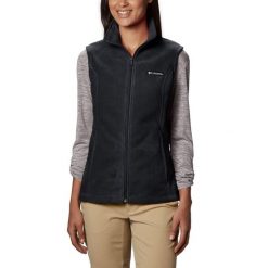Bezrękawnik Sportowy Damski Columbia Benton Springs. Czarne kamizelki damskie Columbia, xl, bez wzorów, bez kaptura. Za 137.99 zł.
