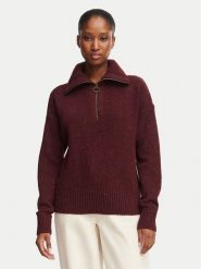 Barbour Sweter Lavensdale LKN1579RE97 Fioletowy Relaxed Fit. Fioletowe swetry klasyczne damskie Barbour, z wełny, bez kołnierzyka. Za 724.99 zł.