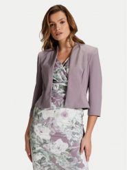 Swing Marynarka 4AF01800 Fioletowy Regular Fit. Fioletowe marynarki i żakiety damskie Swing, bez wzorów, z syntetyku. Za 209.99 zł.