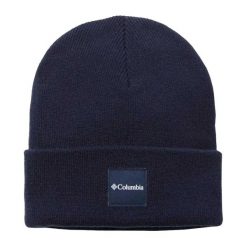 Ciężka Czapka Trekkingowa Typu Beanie Dla Dorosłych, Unisex, W Stylu Miejskim. Niebieskie czapki damskie Columbia, bez wzorów, z materiału. Za 59.99 zł.