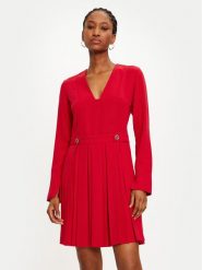 TWINSET Sukienka codzienna 242TT2171 Czerwony Loose Fit. Czerwone sukienki damskie Twinset, bez wzorów, z syntetyku, bez ramiączek. Za 559.99 zł.