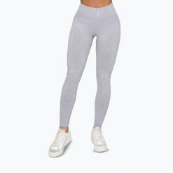 Legginsy Carpatree Dopamine Buzz Seamless. Szare legginsy damskie GYMBEAM, bez wzorów. Za 89.99 zł.