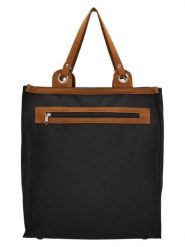 Beagles Shopper bag w kolorze czarnym - 36 x 41 x 17 cm rozmiar: onesize. Czarne shopper bag Beagles, bez wzorów, z materiału, bez dodatków. Za 82.64 zł.