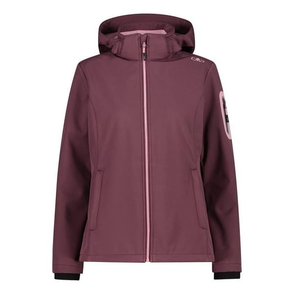 Kurtka damska turystyczna CMP 39A5006. Czerwone kurtki damskie CMP, xl, bez wzorów, bez kaptura. W wyprzedaży za 293.99 zł.