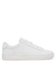 HUGO Sneakersy Morrie 50548192 Biały. Białe obuwie sportowe damskie Hugo, ze skóry, bez zapięcia. Za 419.99 zł.