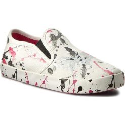 Tenisówki GEOX - J Kiwi G. D J62D5D 000GF C0563 Biały/Fuksja. Białe buty sportowe dziewczęce Geox, z gumy. W wyprzedaży za 179.00 zł.
