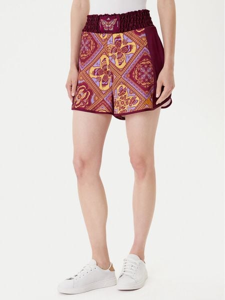 Adidas Szorty sportowe FARM Premium JW4482 Bordowy Loose Fit. Czerwone spodenki sportowe damskie Adidas, m, bez wzorów, z syntetyku. Za 329.99 zł.