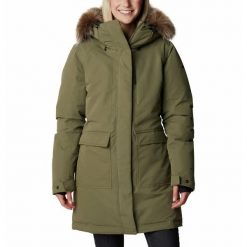 Płaszcz Zimowy Columbia Little Si Insulated Parka Damski. Zielone kurtki damskie Columbia, na zimę, s, bez wzorów, bez kaptura. Za 1,096.99 zł.