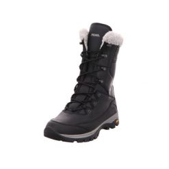 Buty trekkingowe damskie Meindl Novara Lady Gtx. Czarne obuwie trekkingowe damskie MEINDL, z materiału, za kostkę, bez zapięcia. W wyprzedaży za 1,239.10 zł.