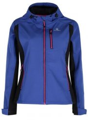 Damska kurtka softshell Athl. dpt Maya Pervinica Blue. Niebieskie kurtki damskie Givova, na zimę, l, bez wzorów, z elastanu, bez kaptura. Za 280.99 zł.