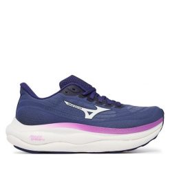 Buty do biegania Mizuno. Niebieskie obuwie sportowe treningowe Mizuno, do biegania, mizuno wave. Za 769.99 zł.