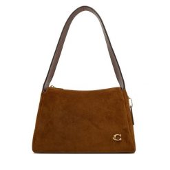 Torebka Coach. Brązowe torebki klasyczne damskie Coach, bez dodatków. Za 1,739.00 zł.