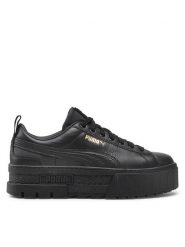 Puma Sneakersy Mayze Classic Wns 384209 02 Czarny. Czarne obuwie sportowe damskie Puma, ze skóry, bez zapięcia. Za 319.00 zł.
