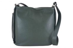 Listonoszka skórzana BARBERNI'S c. zielona 770-42. Zielone shopper bag bez wzorów, ze skóry, na ramię, duże, bez dodatków. Za 319.99 zł.