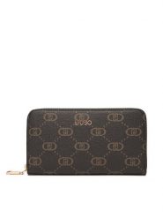 Liu Jo Portfel Ecs Xl Zip Around AF5170 E0668 Brązowy. Brązowe portfele damskie Liu Jo, bez wzorów, ze skóry. Za 299.99 zł.