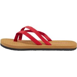 Japonki plażowe damskie O'Neill Ditsy Strap Bloom. Czerwone klapki damskie O'Neill, bez wzorów, z gumy, bez obcasa, bez zapięcia. Za 69.99 zł.