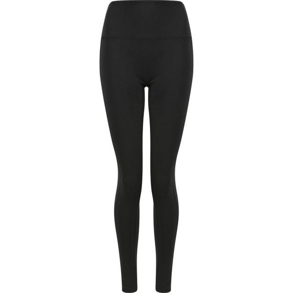 Legginsy Damskie Z Wysokimi Stanami Core. Czarne legginsy damskie TOMBO, bez wzorów. Za 151.99 zł.
