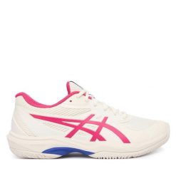 Buty do tenisa Asics. Szare obuwie sportowe damskie Asics, tenisowe. Za 339.99 zł.
