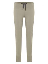 ELBSAND Spodnie dresowe "Caya" w kolorze beżowym rozmiar: XL. Brązowe spodnie dresowe damskie ELBSAND, xl, bez wzorów, z dresówki. Za 113.90 zł.